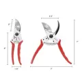 Narrow Head Professional Pruner 8.25-Inch