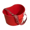 Picking Pail Bucket With Strap - 22-Quart-Red