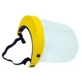 Protective Face Shield with Removable Clear Screen