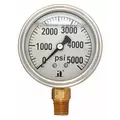 Glycerin Liquid Filled Pressure Gauge - 5000 PSI