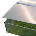 Double-Wide Folding Aluminum Cold Frame Greenhouse