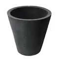 Algreen 16" Crete Self Water Planter Black