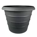 HC 12" Marina Planter Warm Gray