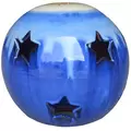 MCarr 10" Sphere W/Stars Light Cream Light Blue