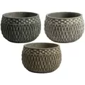 MCarr 48pc Woven Seagrass Planter Pallet Mixed