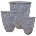 MCarr 6pc Large Rim Planter Pallet Full Volcanic Blue