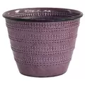 Robert Allen 6" Cobblestone Planter Plum