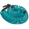 Orbit 25' Hose Coil with Nozzle Blue