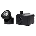 Pond Boss Auto-Off Fountain Pump With Light 420 GPH