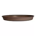 HC 14" Prima Saucer in Chocolate