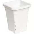 HDF White Pot Square 5"x5"