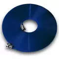 Plastair All Season Poly Flat Hose 15' Blue M/F