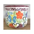 Bella 8" Champanera Pot Burgundy