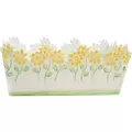 VCS 10" Sunflower Rectangle Planter