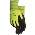 BGC Glove Gardware 13G HV Yellow Poly Double L