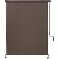 Coolaroo 4'x6' Exterior Roll Shade Mocha 90% Shade
