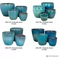 Jackson Pottery 38pc Fireworks Green Color Block