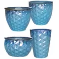 MCarr 26pc Hexagonal Planter Pallet Ultra Marine