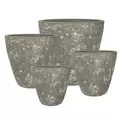 MCarr 6PC Large Rnd Pltr Plt Vol White