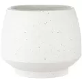 SSI 4.5" Stoneware Tapered Pot White