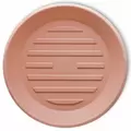 Crescent 8" Round Universal Saucer Weathered Terracotta