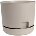 DCN 8" Oasis Self Watering Planter Mocha