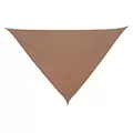 Coolaroo 12' Ready to Hang Triangle Shade Sail Cocoa