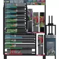 Midwest Air Tech 4' Free Standing Display Rack