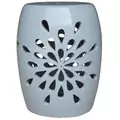 MCarr 19" Tall Starburst Stool Dallas Gray