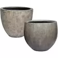 MCarr 22pc Ficonstone Etch Planter Pallet Fossil Wood