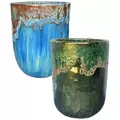 MCarr 12pc Tall Round Planter Pallet Mixed Colors