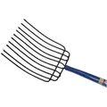 Organic 54" Hay/Silage Fork Heavy Duty 10 Tine Forged Handle