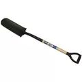 Organic 14" Drain Spade Promo With Wood D Handle
