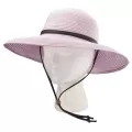 Sloggers Womens Braided Hat Earth Lavender