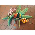 Talavera Metal Art Parrot