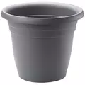 Crescent 10" Emma Cir+ Planter Charcoal
