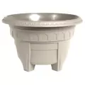 DCN 15" Azura Round Patio Planter Mocha