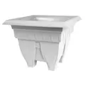 DCN 15" Azura Square Patio Planter Light Grey