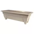 DCN 27" Rectangle Azura Patio Planter Mocha