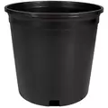 HC PROCAL Dillen Trade 01.00 Gallon Side Drain Ribs Nursery Pot, Injection Molded, 25 Per Bundle, 260 Bundles per Pallet, 6.5in x 7in, 2.9Qt, 1Gallon