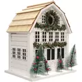 Home Bazaar Holly Cottage White w/o LED Lights