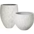 MCarr 22pc Ficonstone Etch Planter Pallet Wash Ash Gray