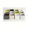 Palm Spring 4.5"x3.5" Cube Cashe Pot