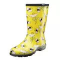 Sloggers Womens Boot w/ Trim Bee Yellow Size 6