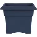 Bloem 14" Veranda Square Box Planter Navy