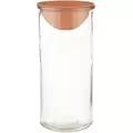 SSI 9.5" Cylinder Bulb Planter with Terra Insert