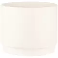 SSI 5"x4.1" Stepped Planter Matte White