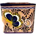 Talavera 8" Bella Especial Square Pot Natural