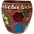 Talavera 7"Hx9"W Bella Especial Ovalo Pot Cafe