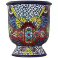 Talavera 14.5" Urn Champagne